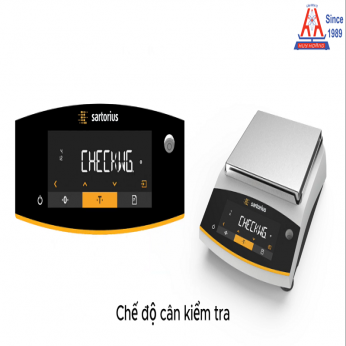 Entris II Check Weight - Chế độ cân kiểm tra